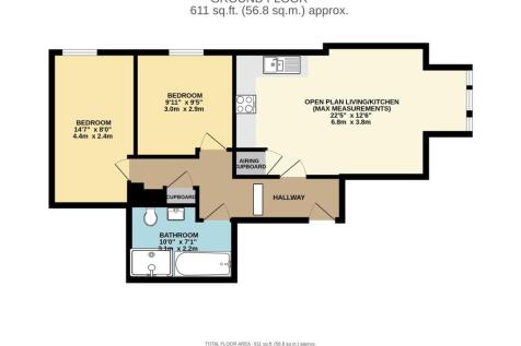Apartment 2 Floorplan