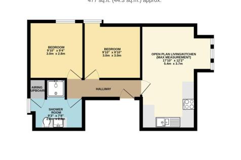 Apartment 3 Floorplan