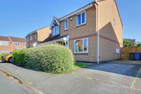 Modern semi detached house