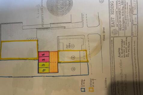 Parking layout 16 Finkle Street - see note in deta