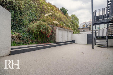 Rear of property