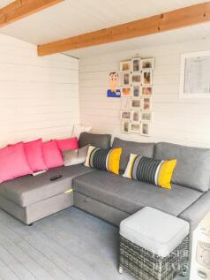 Bright summer house