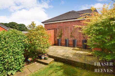 RAISED PATIO AREA