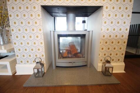 Feature Wood Burning Fire