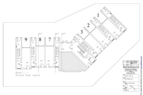 Block 1 Ground Floor Layouts
