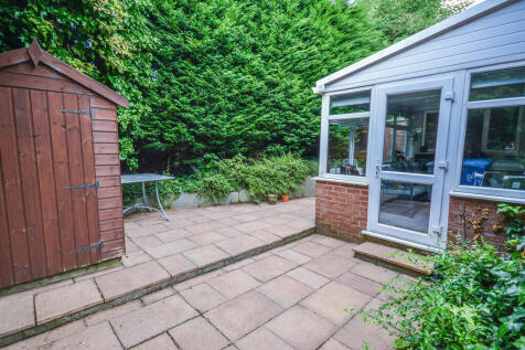 Rear Patio Garden...