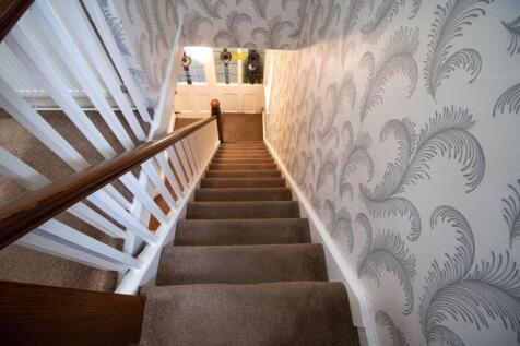 Stairwell to the upper floor