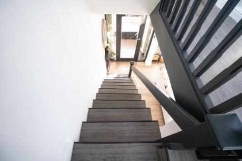 Stairwell to the upper floor