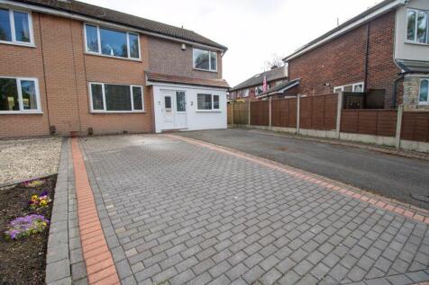 Front Elevation and Double Driveway