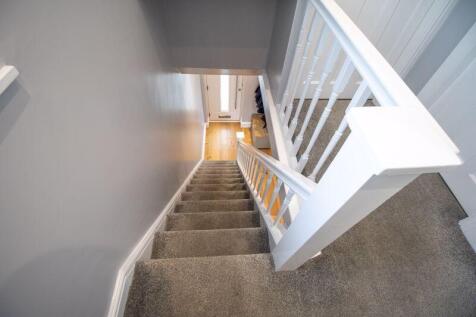 Stairwell to the upper floor