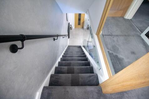 Stairwell to the upper floor