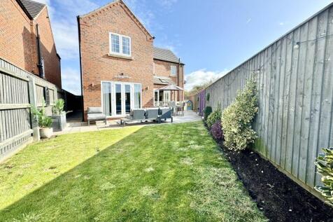 Rear of property