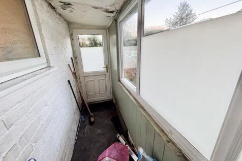 Rear porch