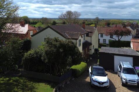 Rear aerial view