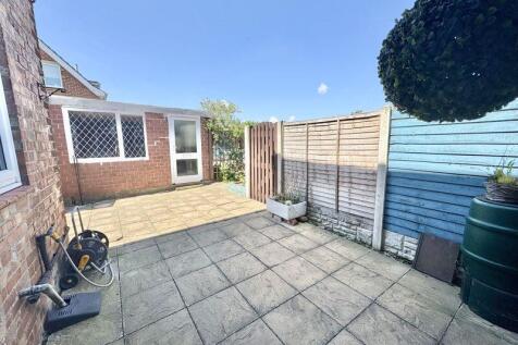 Rear patio