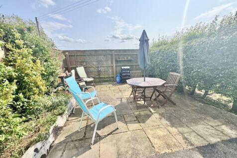 Rear patio