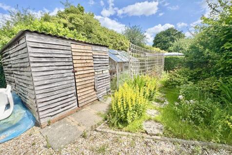 Shed and greenhouse