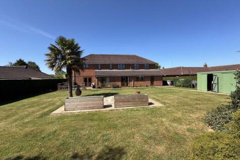 Rear of property