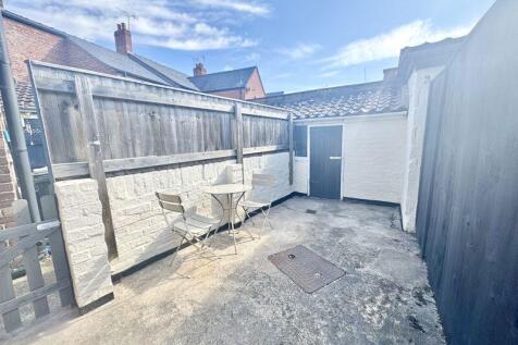 Rear courtyard