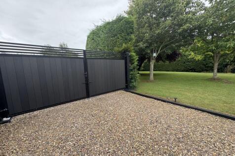 Gated driveway