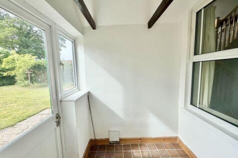 Rear porch