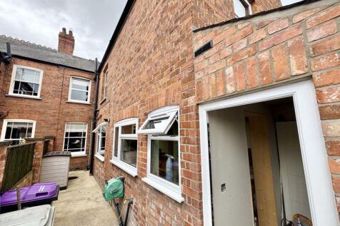 Rear of property