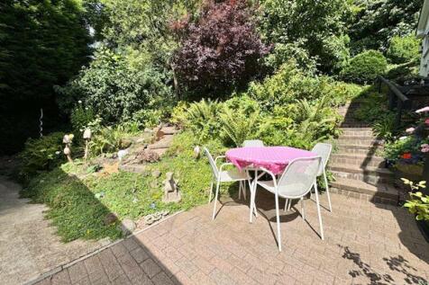 Slab patio area