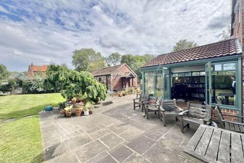 Rear patio