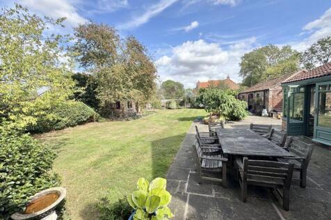 Garden patio view