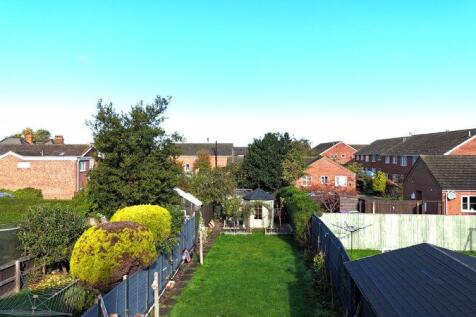 Elevated garden view