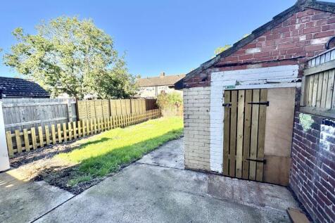 Garden and outbuilding