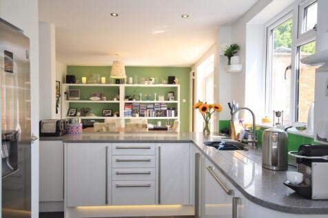 Kitchen towards dining room