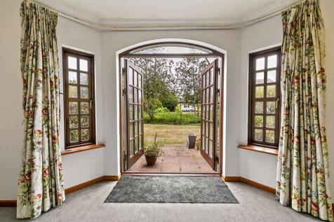 French Doors to Private Patio
