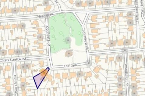 Aerial view of the property / land boundary