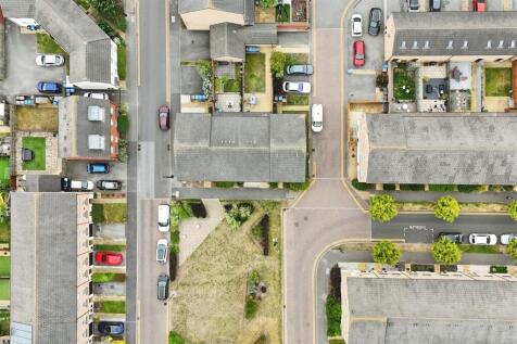 Aerial view of the property