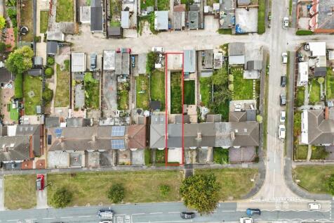 Aerial view of the property