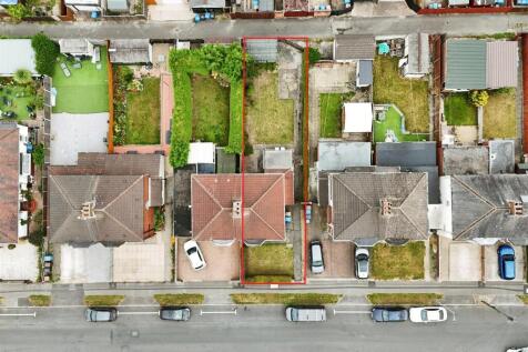 Aerial view of the property