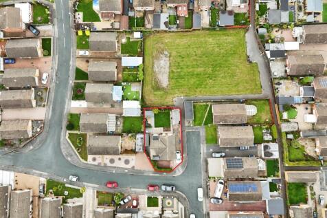 Aerial view of the property