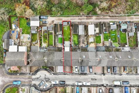 Aerial view of the property