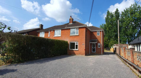 A semi detached 3 bedroom house