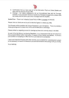 Tender Letter Page 2