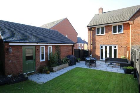Rear of property