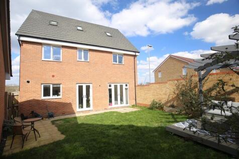 Rear of property