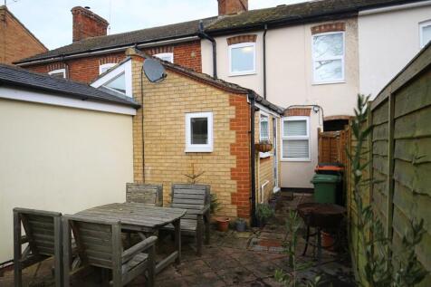 Rear of property