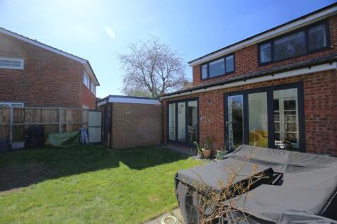 Rear of property