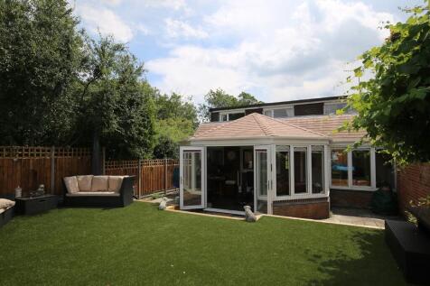 Rear of property