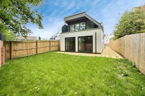 Rear elevation &amp; private garden