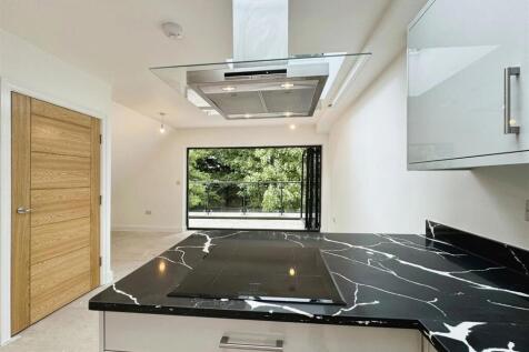 Kitchen to living area