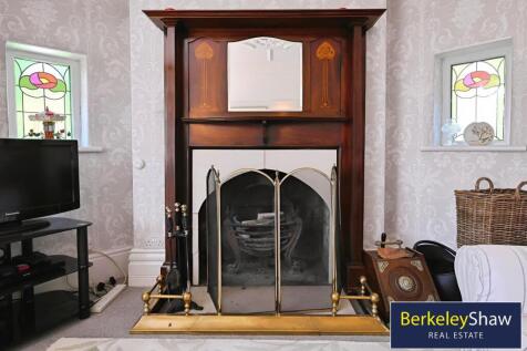 Dining room fireplace