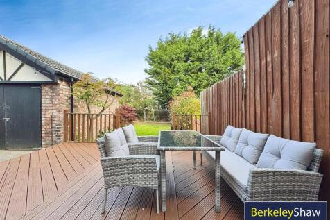 Decked sitting area
